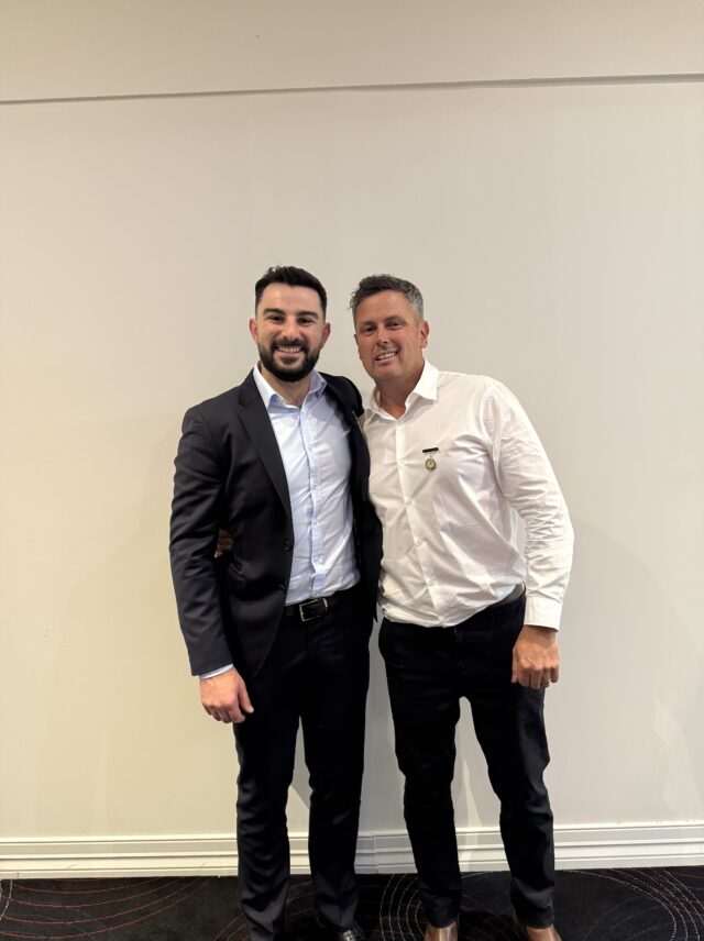 image showing two new life members